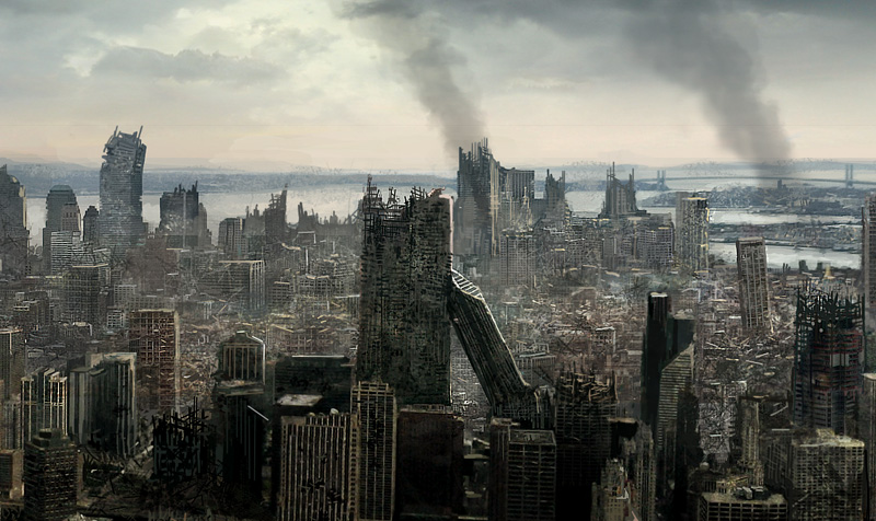 Image result for destroyed city